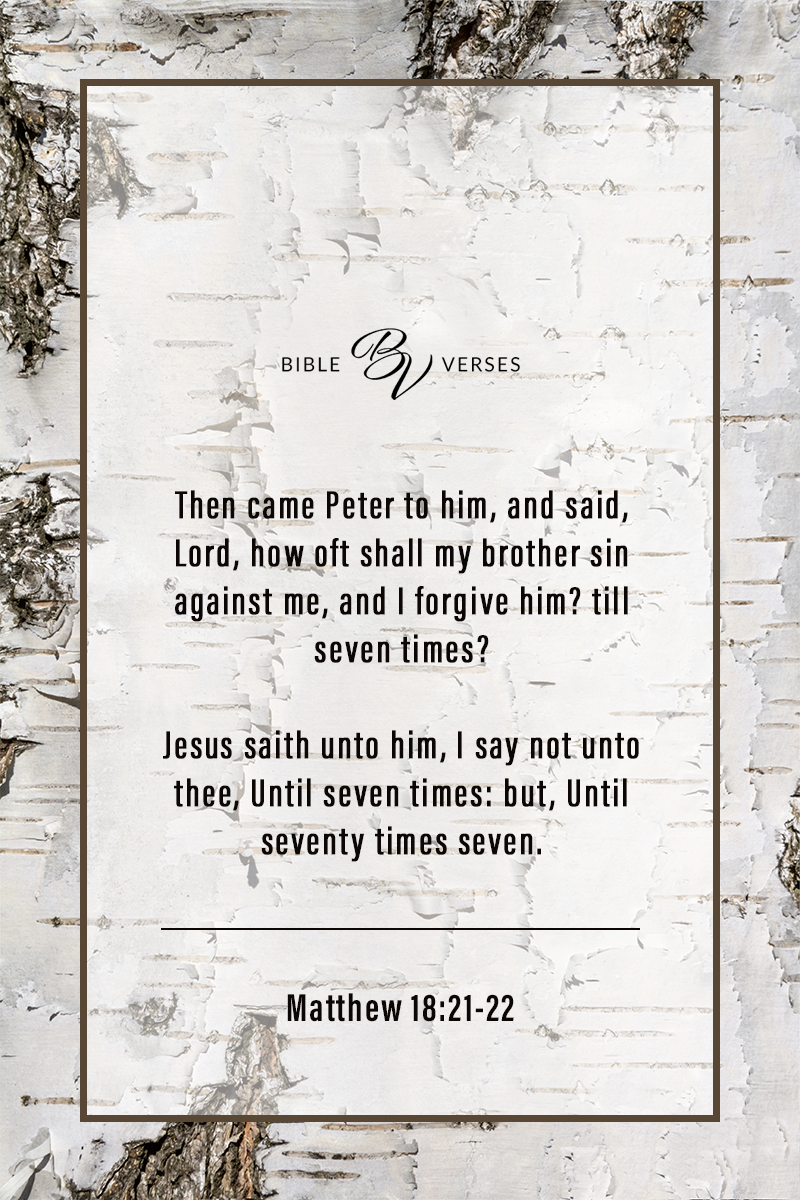 Matthew 18:21-22 KJV Iphone Wallpaper
