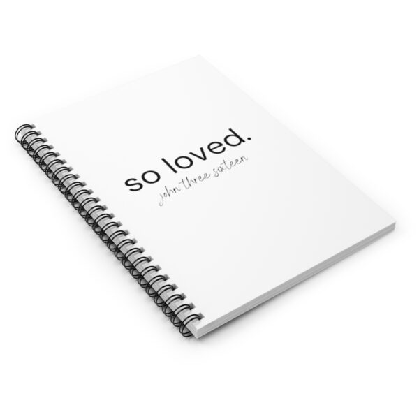 John 3:16 Spiral Notebook - Ruled Line - Image 3