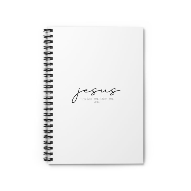 "Jesus. The Way. The Truth. The Life." Spiral Notebook - Ruled Line ...