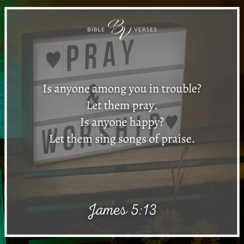 Music quotes: James 5:13