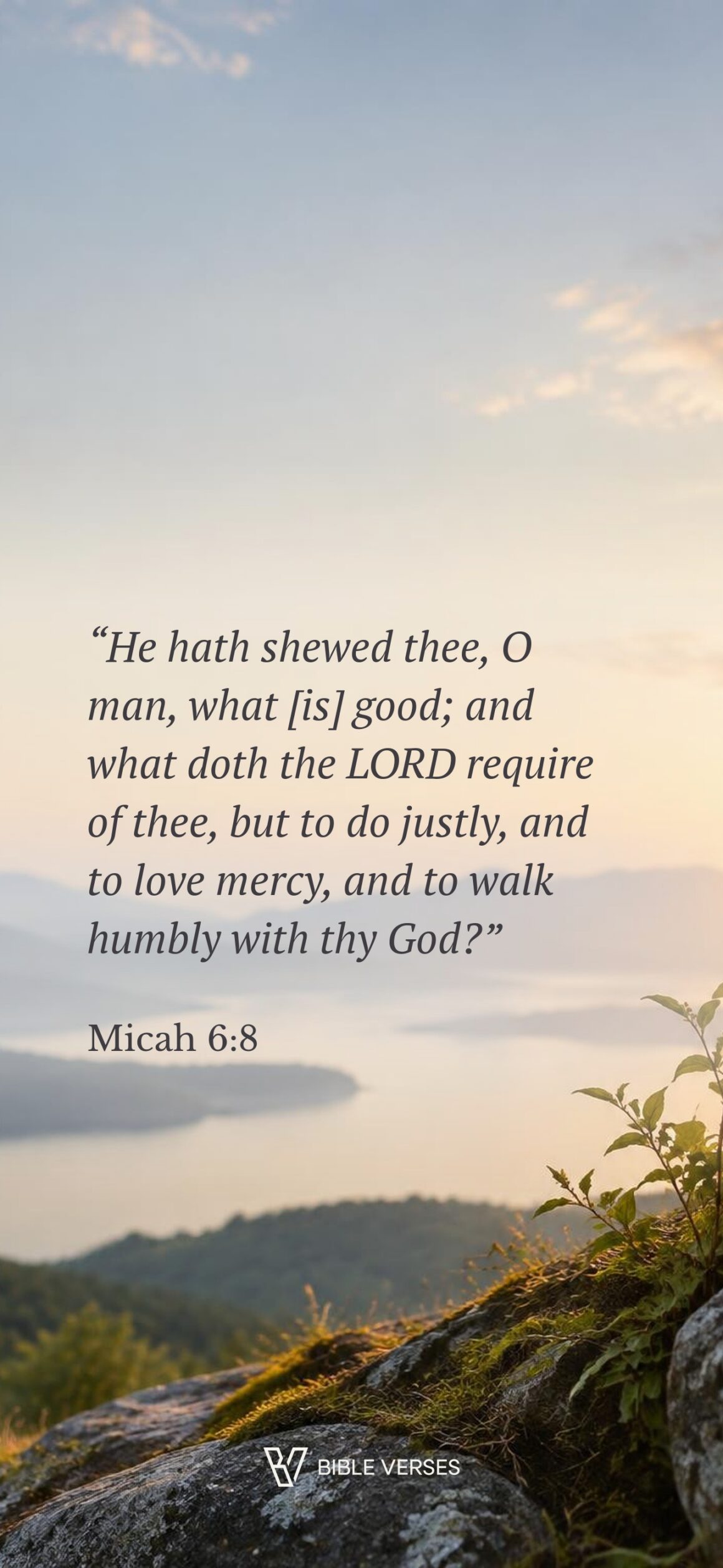 Micah 6:8 Phone Wallpapers