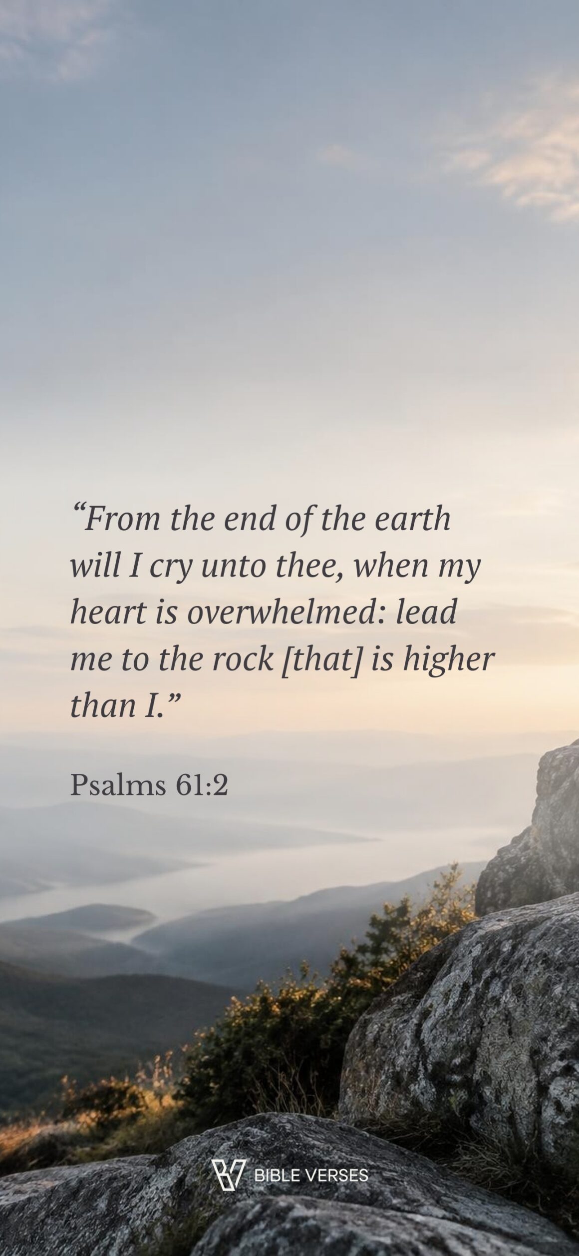 Psalms 61:2 Phone Wallpapers